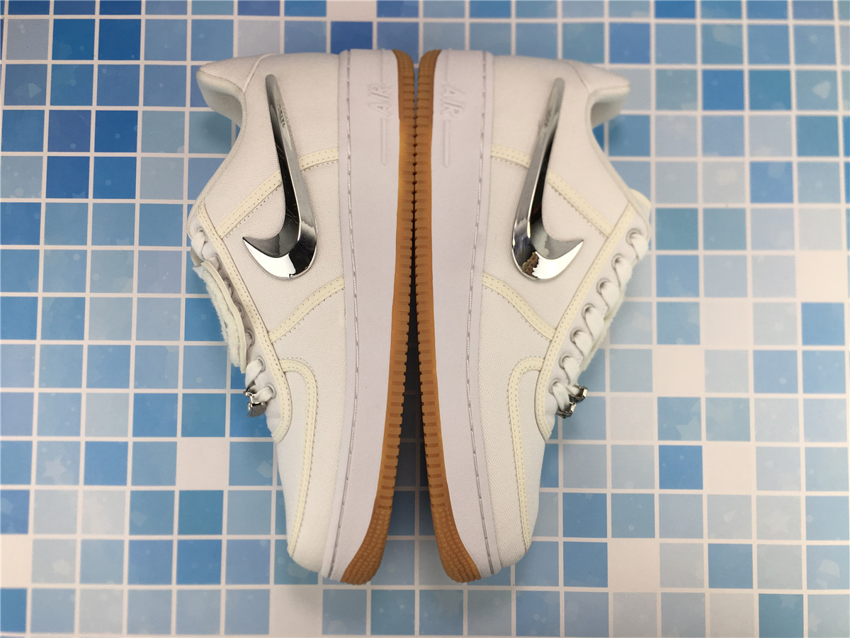 Travis Scott x Nike Air Force 1 Low Travis Scott-White AQ4211 10